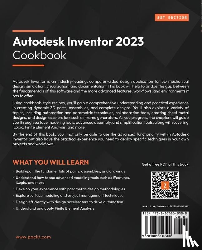 Bordino, Alexander - Autodesk Inventor 2023 Cookbook