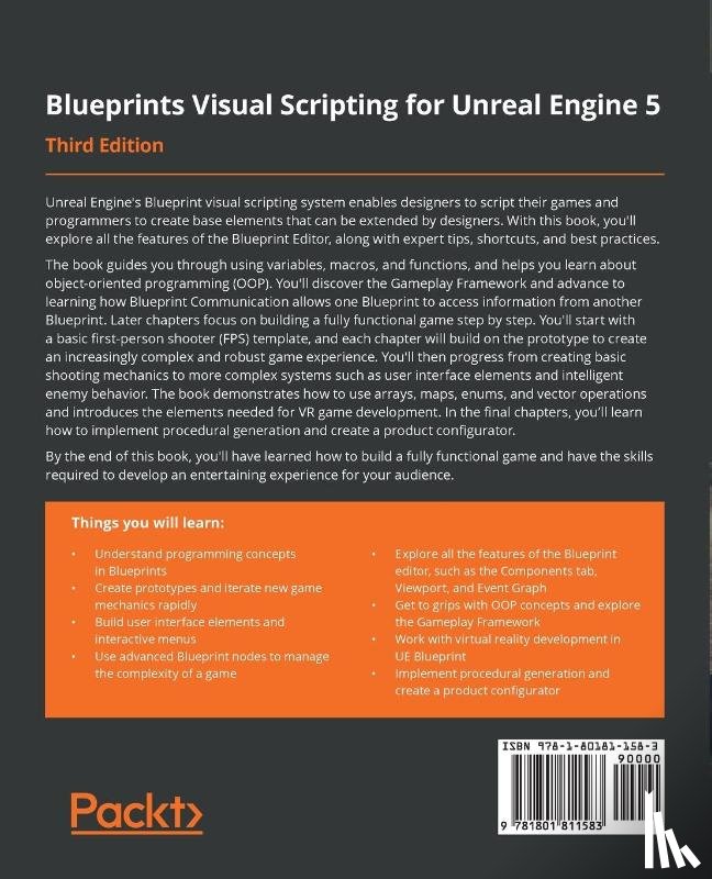Romero, Marcos, Sewell, Brenden - Blueprints Visual Scripting for Unreal Engine 5
