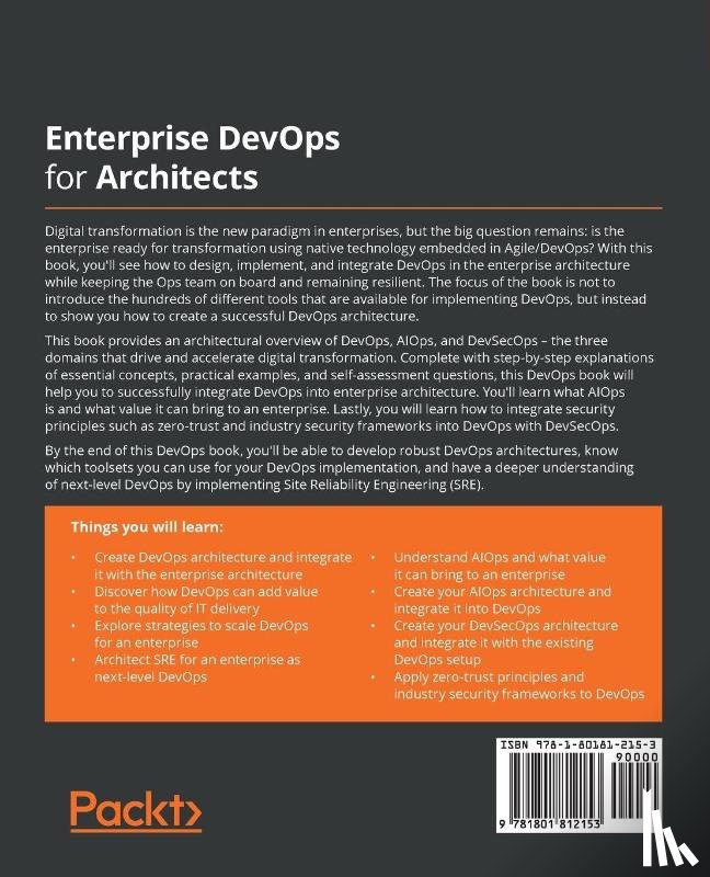 Mulder, Jeroen - Enterprise DevOps for Architects