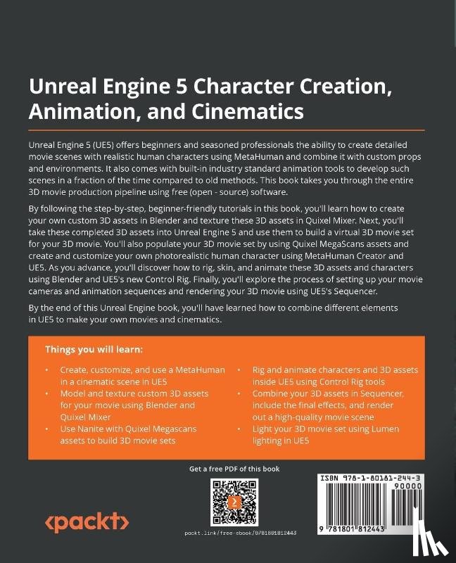 Venter, Henk, Ogterop, Wilhelm - Unreal Engine 5 Character Creation, Animation, and Cinematics
