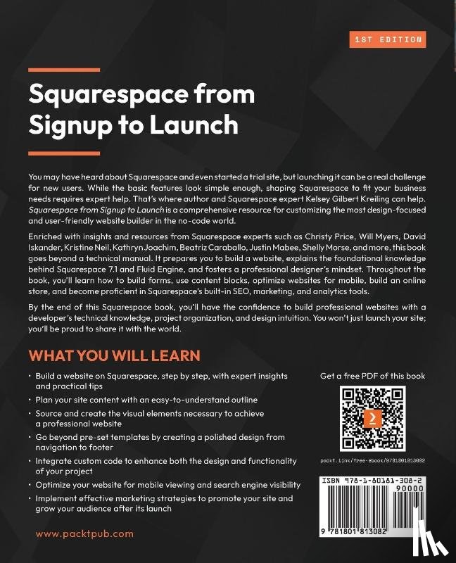 Kreiling, Kelsey Gilbert - Squarespace from Signup to Launch