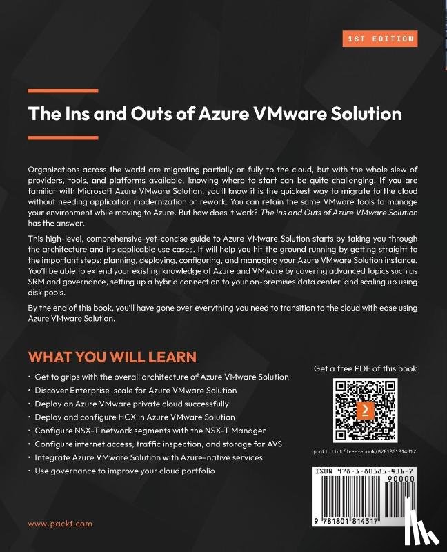 Jellow, D. H. L (h. c) Kevin - The Ins and Outs of Azure VMware Solution