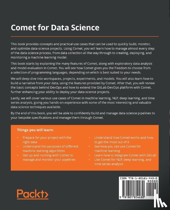 Lo Duca, Angelica, Mendels, Gideon - Comet for Data Science