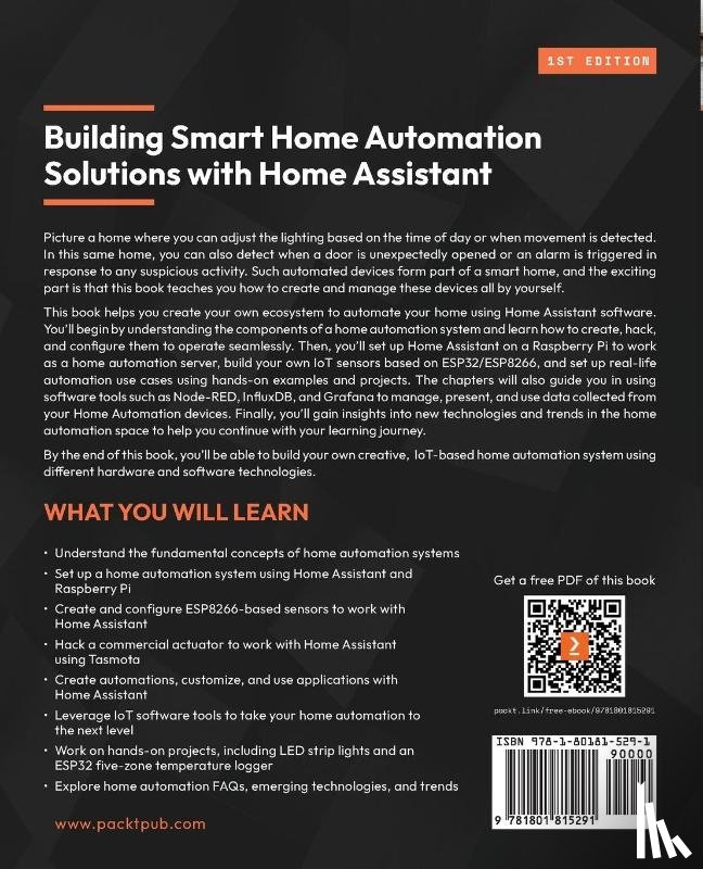 Carvalho, Marco - Building Smart Home Automation Solutions with Home Assistant