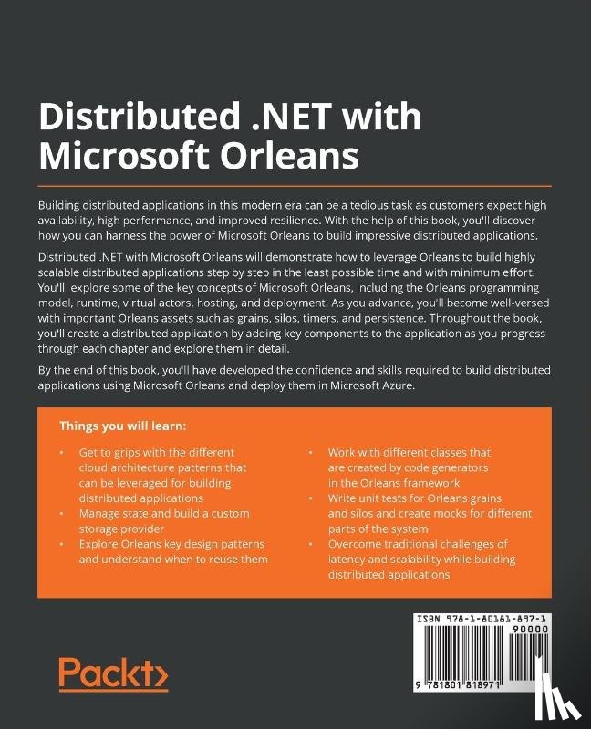Muthiyalu, Bhupesh Guptha, Kunani, Suneel Kumar - Distributed .NET with Microsoft Orleans