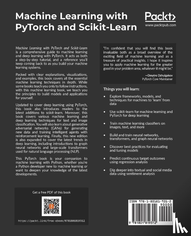 Raschka, Sebastian, Liu, Yuxi (Hayden), Mirjalili, Vahid - Machine Learning with PyTorch and Scikit-Learn