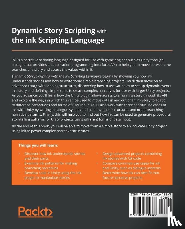 Cox, Daniel - Dynamic Story Scripting with the ink Scripting Language
