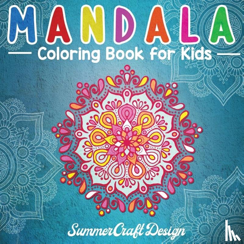 Design, Summer Craft - Mandala Coloring Book for Kids