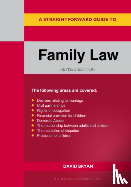 Bryan, David - A Straightforward Guide to Family Law