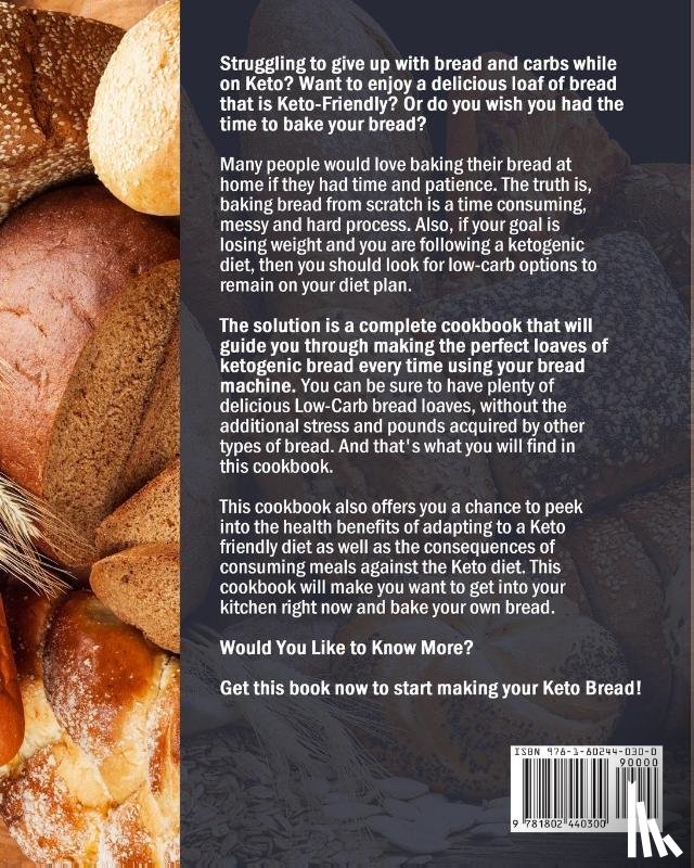Ruby, Kamilah - The Step-by-Step Keto Bread Machine Cookbook