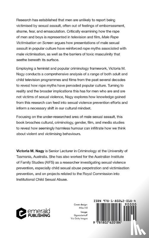 Nagy, Victoria M. (University of Tasmania - Male Rape Victimisation on Screen