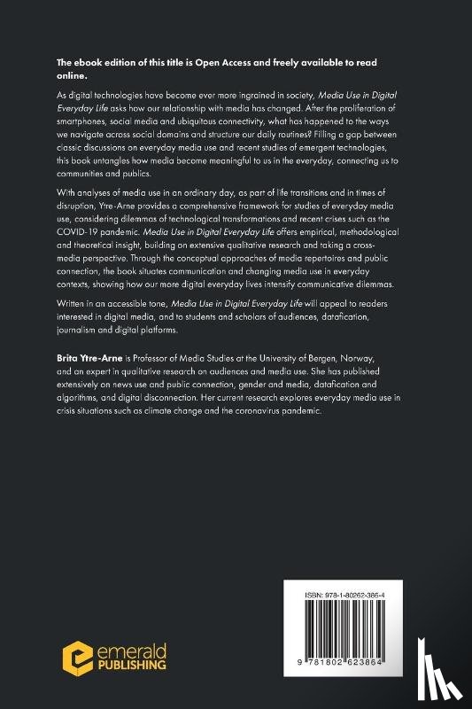 Ytre-Arne, Brita (University of Bergen - Media Use in Digital Everyday Life