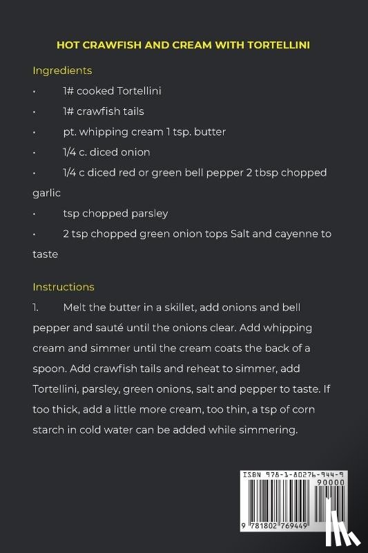 Cartier, Fitz - The Easy Cajun Recipes cookbook