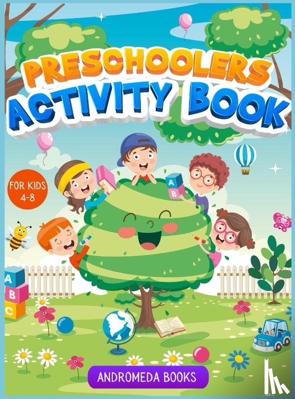Books, Andromeda - Preschoolers Activity Book for kids 4-8