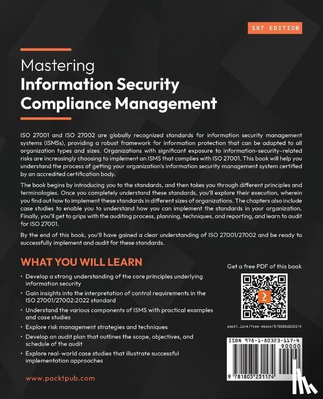 Nair, Adarsh, R., Greeshma M. - Mastering Information Security Compliance Management