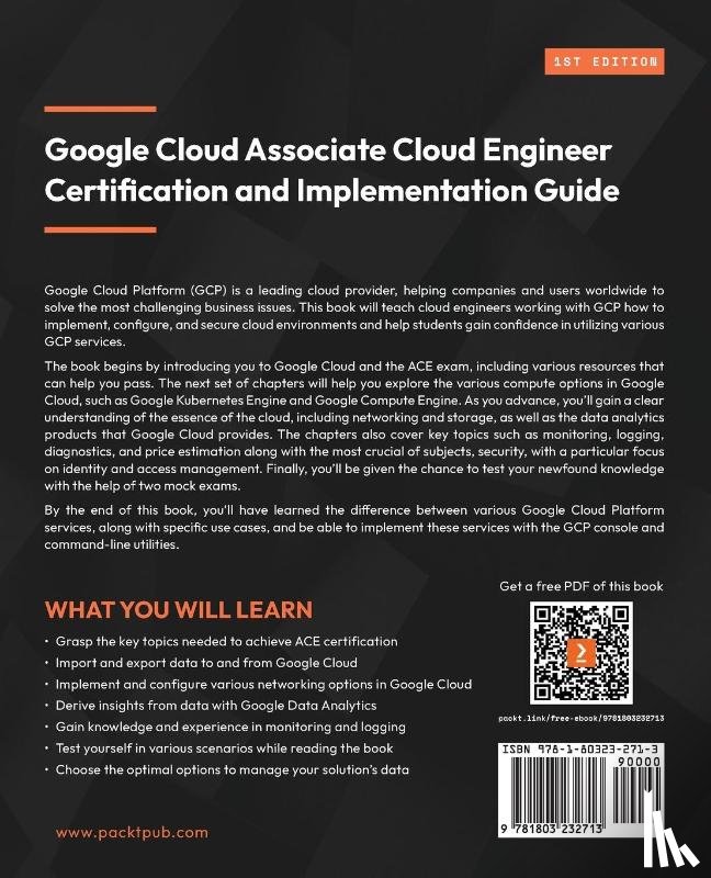 Koziorowska, Agnieszka, Marusiak, Wojciech - Google Cloud Associate Cloud Engineer Certification and Implementation Guide
