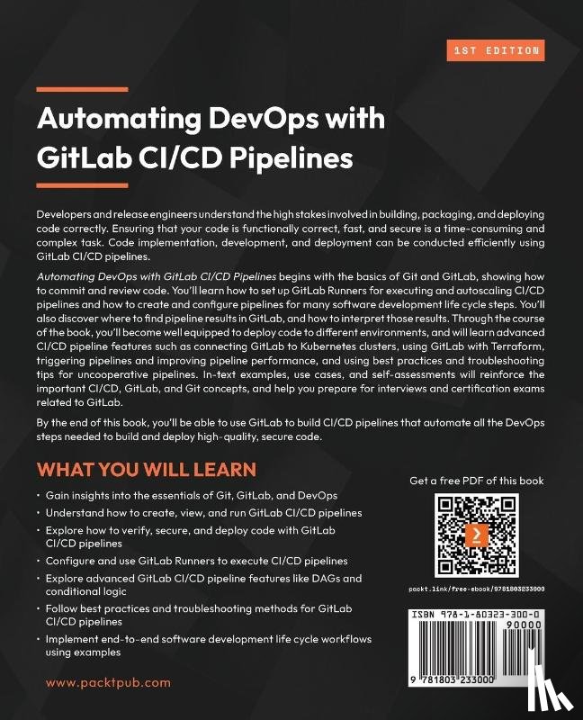 Cowell, Christopher, Lotz, Nicholas, Timberlake, Chris - Automating DevOps with GitLab CI/CD Pipelines