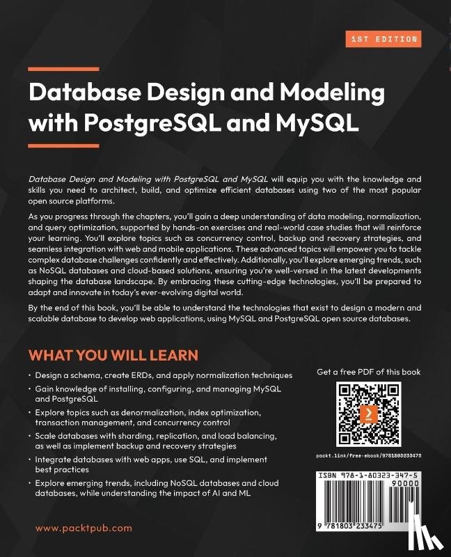 Tezuysal, Alkin, Ahmed, Ibrar - Database Design and Modeling with PostgreSQL and MySQL