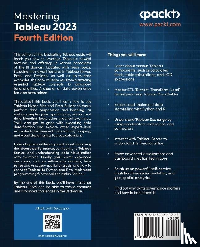 Meier, Marleen - Mastering Tableau 2023 - Fourth Edition