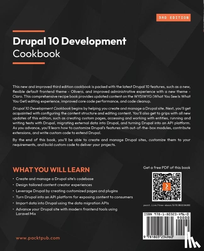 Glaman, Matt, Quillen, Kevin - Drupal 10 Development Cookbook