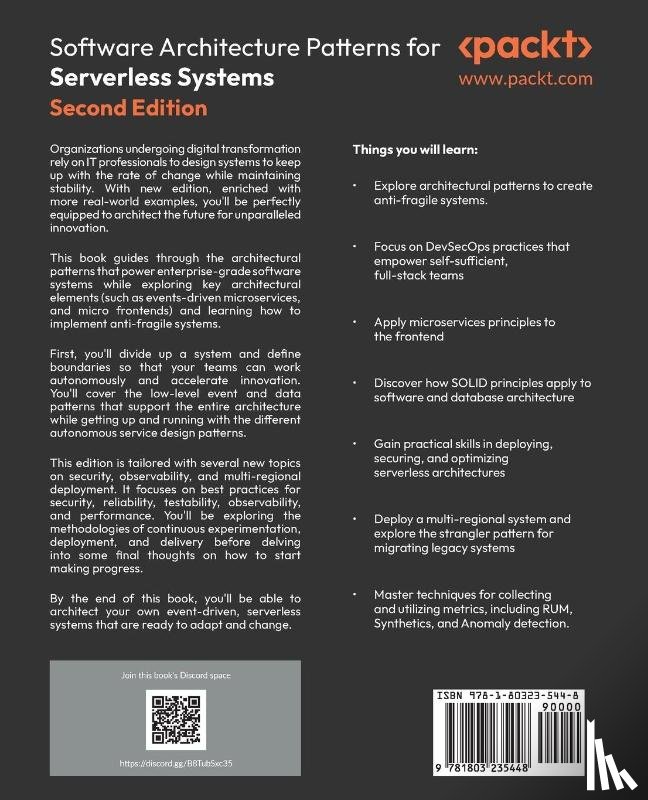 Gilbert, John - Software Architecture Patterns for Serverless Systems - Second Edition