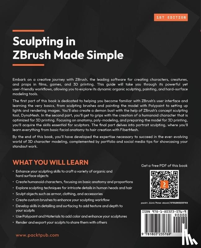 Kutschera, Lukas - Sculpting in ZBrush Made Simple