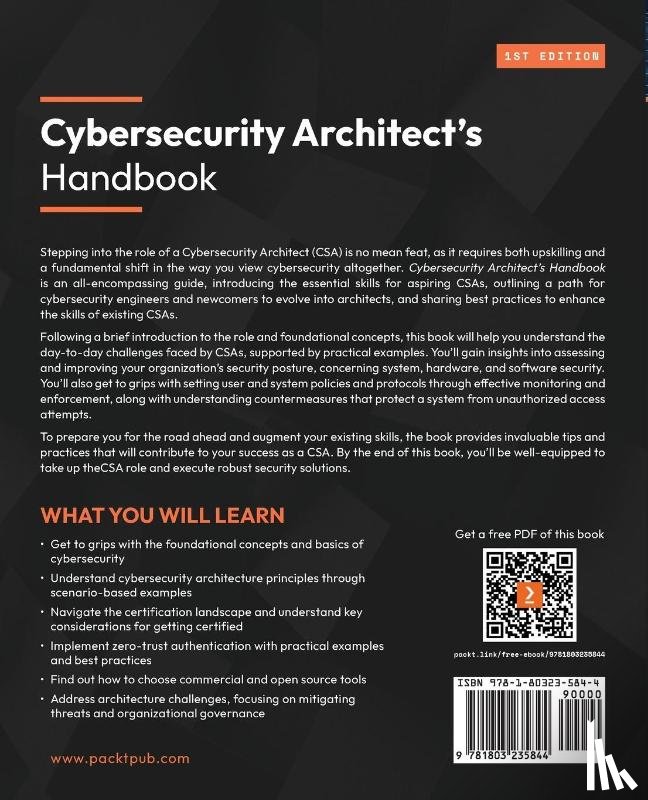 Nichols, Lester - Cybersecurity Architect's Handbook