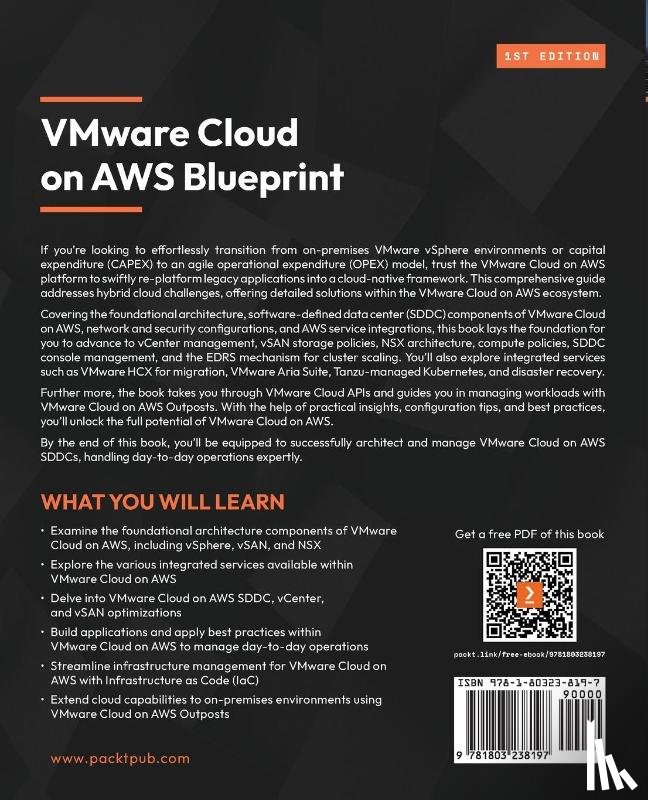 Ulyanov, Oleg, Schwartzman, Michael, Sanku, Harsha - VMware Cloud on AWS Blueprint