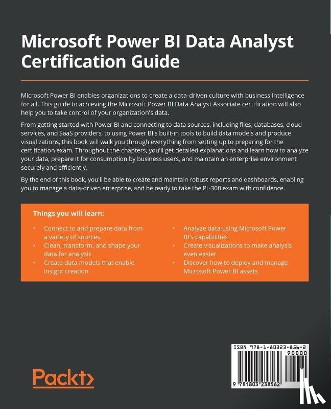 Edenfield, Orrin, Corcoran, Edward - Microsoft Power BI Data Analyst Certification Guide
