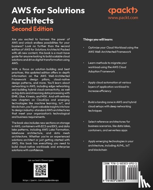 Shrivastava, Saurabh, Srivastav, Neelanjali, Artasanchez, Alberto, Sayed, Imtiaz - AWS for Solutions Architects