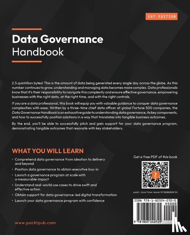 Batchelder, Wendy S. - Data Governance Handbook