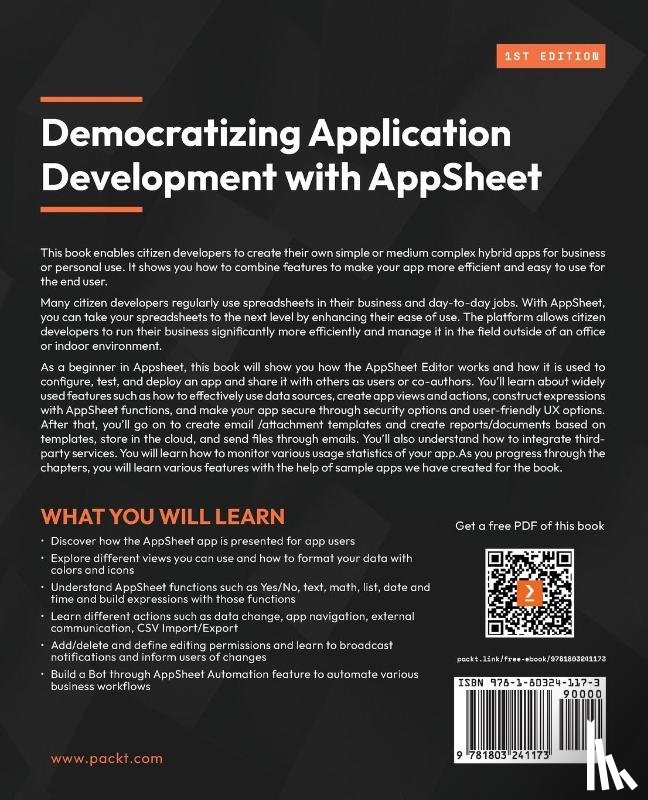 Tsuji, Koichi, Gurjar, Suvrutt, Miyai, Takuya - Democratizing Application Development with AppSheet
