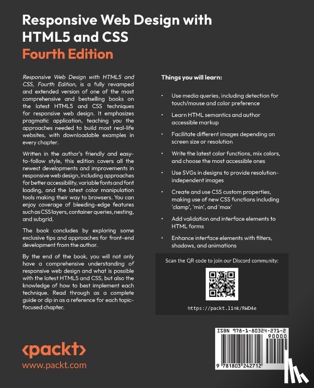 Frain, Ben - Responsive Web Design with HTML5 and CSS