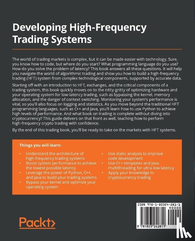 Donadio, Sebastien, Ghosh, Sourav, Rossier, Romain - Developing High-Frequency Trading Systems