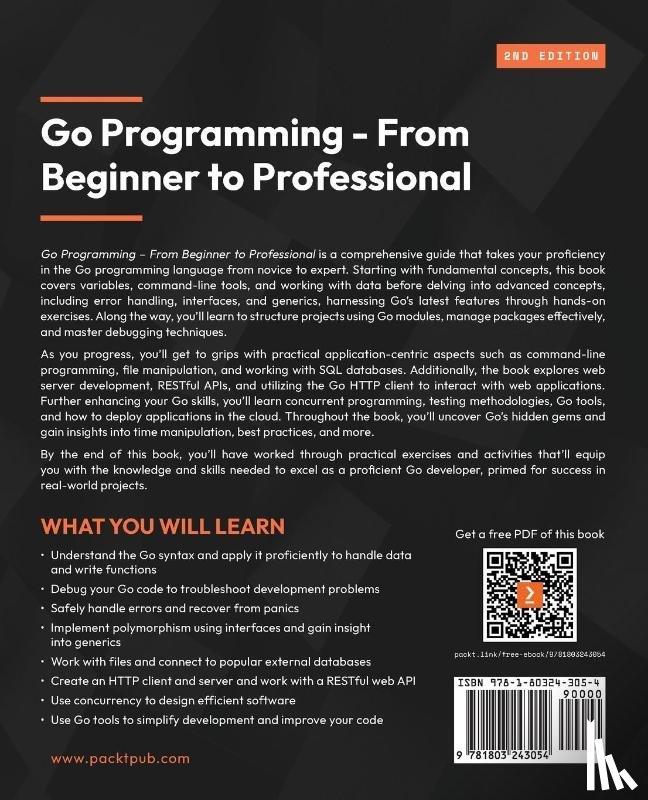 Coyle, Samantha - Go Programming - From Beginner to Professional - Second Edition