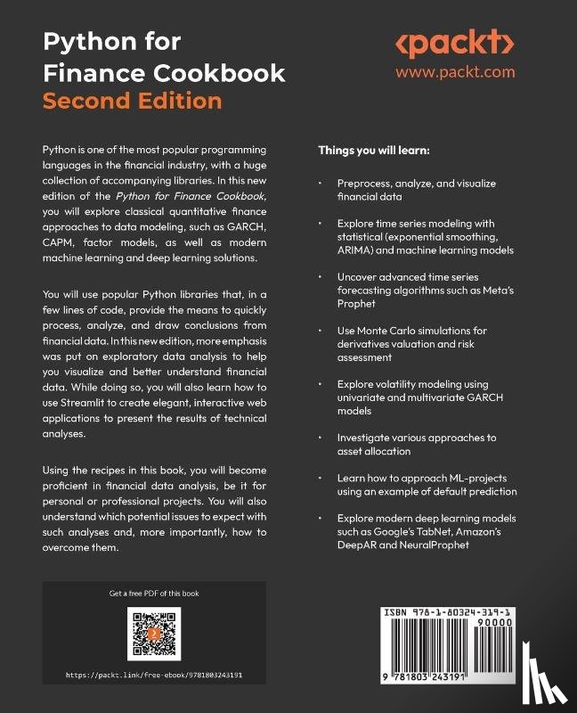 Lewinson, Eryk - Python for Finance Cookbook - Second Edition