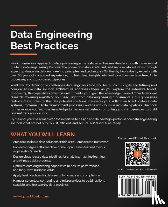 Schiller, Richard J., Larochelle, David - Data Engineering Best Practices