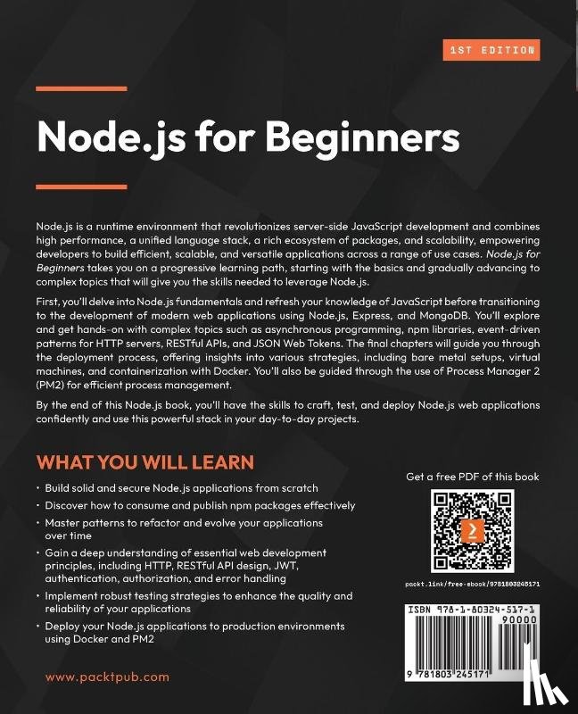 Gascón, Ulises - Node.js for Beginners