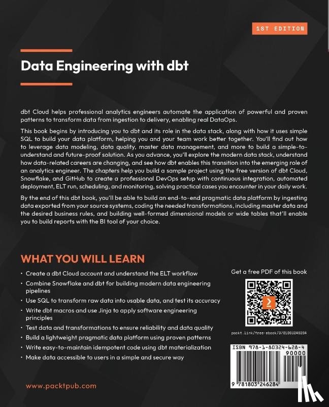 Zagni, Roberto - Data Engineering with dbt