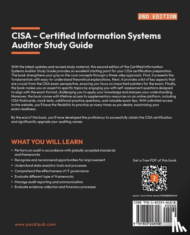 Doshi, Hemang - CISA - Certified Information Systems Auditor Study Guide - Second Edition