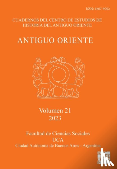  - Antiguo Oriente: Vol. 21 2023