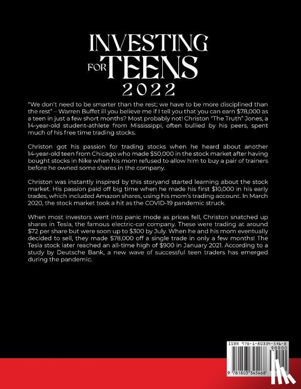 Vincent M - Investing for Teens 2022