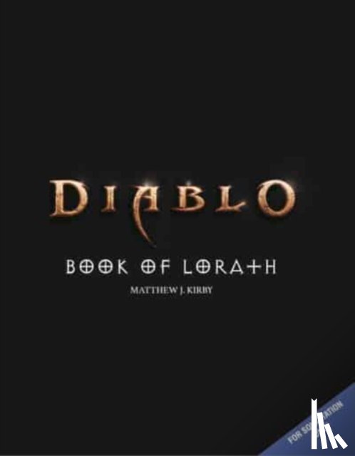 Kirby, Matthew J. - Diablo: Book of Lorath