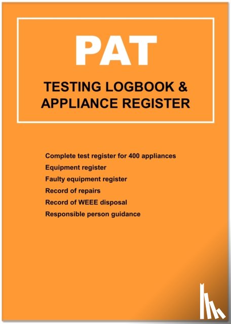Docs-Store - PAT (Portable Appliance Testing) Logbook