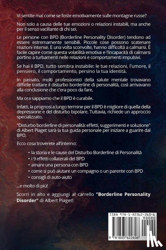 Pinguelli, Alberto - DISTURBO BORDERLINE DI PERSONALITÀ