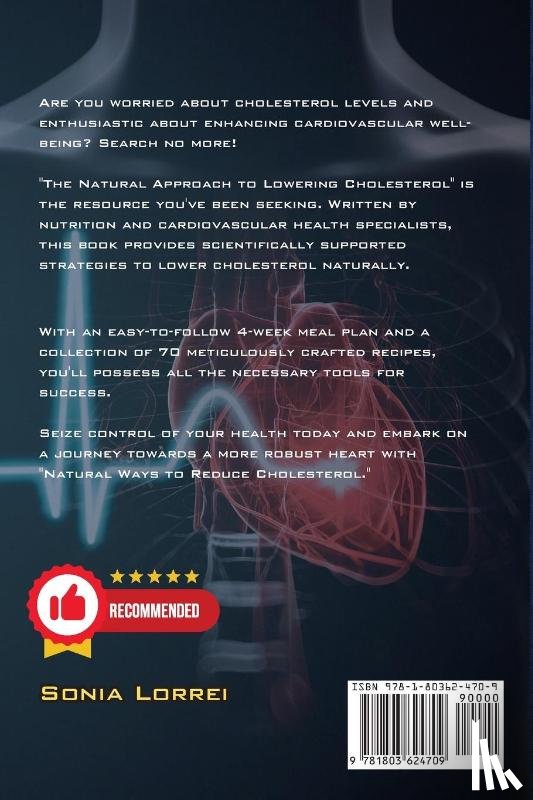 Lorrei, Sonia - NATURAL METHODS TO REDUCE CHOLESTEROL