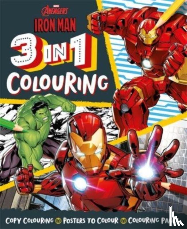 Marvel Entertainment International Ltd - Marvel Avengers Iron Man: 3 in 1 Colouring