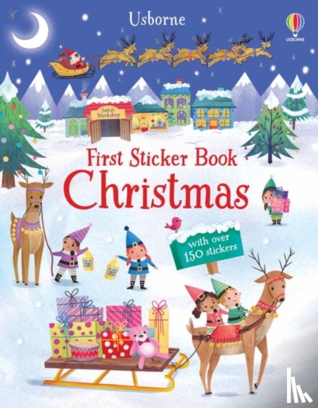 Beecham, Alice - First Sticker Book Christmas