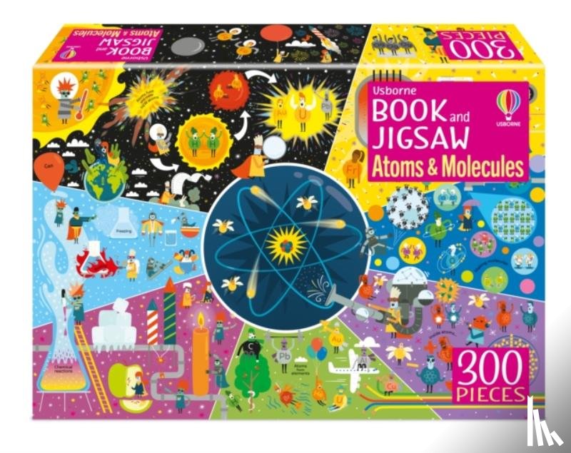 Dickins, Rosie - Usborne Book and Jigsaw Atoms and Molecules