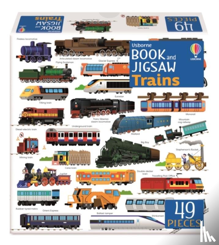 Smith, Sam - Usborne Book and Jigsaw Trains